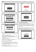 Preview for 30 page of Riello Family 25 KIS Installer And User Manual