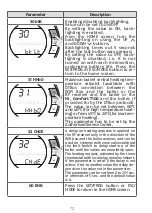 Preview for 72 page of Riello Hi, Comfort 100 Installer And User Manual