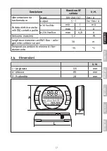 Preview for 17 page of Riello Hi, Comfort T100 Installer And User Manual