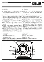 Preview for 4 page of Riello HYDROLINE 20081464 Manual