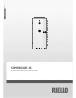 Preview for 1 page of Riello KOMBISOLAR 1000 3S Installation, Operation And Maintenance Manual