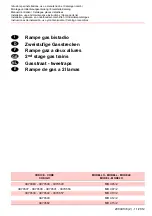 Preview for 1 page of Riello MB 412/2 Installation, Use And Maintenance Instructions / Spare Parts List