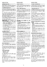 Preview for 21 page of Riello MB10LE Installation, Use And Maintenance Instructions