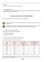 Preview for 26 page of Riello P 200 P/G Series Installation, Use And Maintenance Instructions