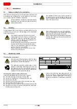 Preview for 16 page of Riello PRESS 1G Installation, Use And Maintenance Instructions