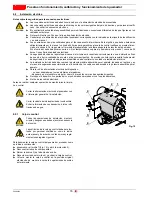 Предварительный просмотр 46 страницы Riello RDB 2.2R BG 15 kW Installation, Use And Maintenance Instructions