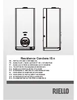 Riello Residence Condens IS n Installer And User Manual preview