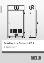 Preview for 1 page of Riello Residence IN Condens KIS i User Instructions