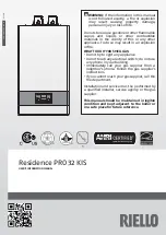 Riello Residence PRO 32 KIS User'S Information Manual preview