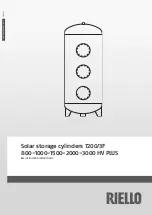 Riello RIELLO 7200/3F-800 HV PLUS Installation Instructions Manual preview