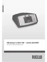 Riello RIELLOtech CLIMA COMFORT 4031064 Installation, Operation And Maintenance Manual preview