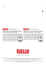 Preview for 20 page of Riello RK Hydroline N Installation Instructions Manual