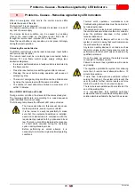 Preview for 45 page of Riello RLS 1000/M MX Installation, Use And Maintenance Instructions