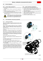 Предварительный просмотр 39 страницы Riello RLS 120/EVi MX FS1 Installation, Use And Maintenance Instructions