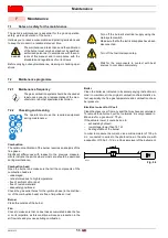 Предварительный просмотр 58 страницы Riello RLS 120/EVi MX FS1 Installation, Use And Maintenance Instructions