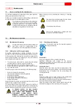 Preview for 39 page of Riello RLS 160/M MX Installation, Use And Maintenance Instructions