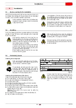 Preview for 19 page of Riello RLS 1600/EV C11 Installation, Use And Maintenance Instructions