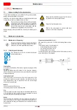 Preview for 38 page of Riello RLS 300/E MX Installation, Use And Maintenance Instructions