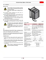 Preview for 23 page of Riello RLS 300/E Installation, Use And Maintenance Instructions