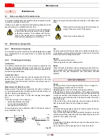 Preview for 48 page of Riello RLS 300/E Installation, Use And Maintenance Instructions