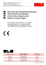 Preview for 1 page of Riello RLS 300/EV MX Installation, Use And Maintenance Instructions