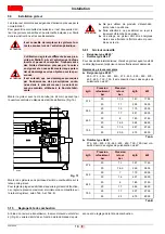 Preview for 56 page of Riello RLS 800/EV MX Installation, Use And Maintenance Instructions