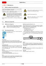 Preview for 32 page of Riello RS 1000/M C01 Installation, Use And Maintenance Instructions