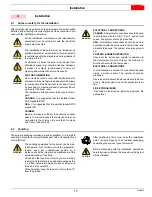 Preview for 17 page of Riello RS 120/EV LN Installation, Use And Maintenance Instructions