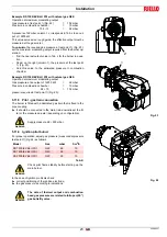 Preview for 25 page of Riello RS 1300/EV BLU Installation, Use And Maintenance Instructions