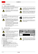 Preview for 22 page of Riello RS 160/E O2 BLU Installation, Use And Maintenance Instructions