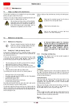 Preview for 38 page of Riello RS 160/E O2 BLU Installation, Use And Maintenance Instructions