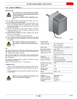 Preview for 17 page of Riello RS 190/E Installation, Use And Maintenance Instructions