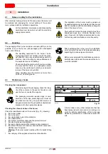 Preview for 22 page of Riello RS 200/EV BLU TL Installation, Use And Maintenance Instructions