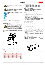 Preview for 29 page of Riello RS 200/EV BLU TL Installation, Use And Maintenance Instructions