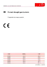 Preview for 1 page of Riello RS 28 Installation, Use And Maintenance Instructions