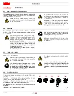 Предварительный просмотр 22 страницы Riello RS 280 Installation, Use And Maintenance Instructions