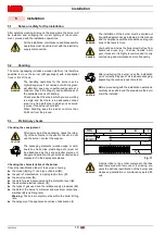 Preview for 20 page of Riello RS 310/M MZ Installation, Use And Maintenance Instructions