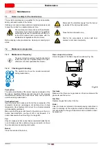 Предварительный просмотр 52 страницы Riello RS 64/E MZ Installation, Use And Maintenance Instructions