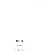 Preview for 44 page of Riello RTQ 1100 3S Installation, Operation And Maintenance Manual