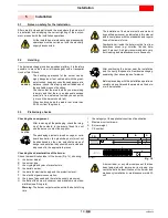 Preview for 21 page of Riello RX 1000 S/PV Installation, Use And Maintenance Instructions