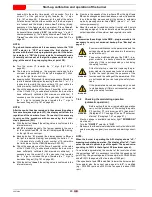 Preview for 50 page of Riello RX 1000 S/PV Installation, Use And Maintenance Instructions