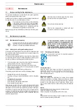 Preview for 33 page of Riello RX 150 S/PV Installation, Use And Maintenance Instructions