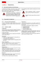 Preview for 22 page of Riello RX 70 S/PV Installation, Use And Maintenance Instructions