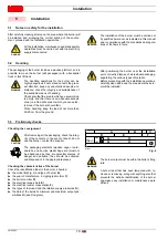 Preview for 12 page of Riello RX35 S/PV H Installation, Use And Maintenance Instructions