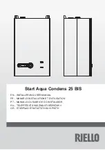 Preview for 1 page of Riello Start Aqua Condens 25 BIS Installer And User Manual