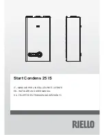 Riello Start Condens 25 IS Installer And User Manual preview