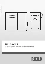 Riello TAU 1000 N Instructions For The System Manager, Installer And The Technical Assistance Service preview