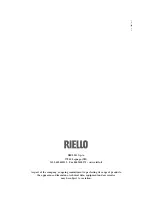 Preview for 72 page of Riello TAU 150 UNIT Installation And Maintenance Manual