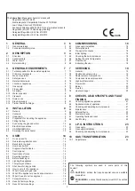 Preview for 2 page of Riello Vokera Easi-Flo LE Installation & Servicing Instructions Manual