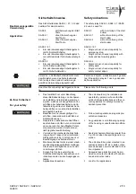 Preview for 2 page of RIESE SAFE 2 Operating Instructions Manual